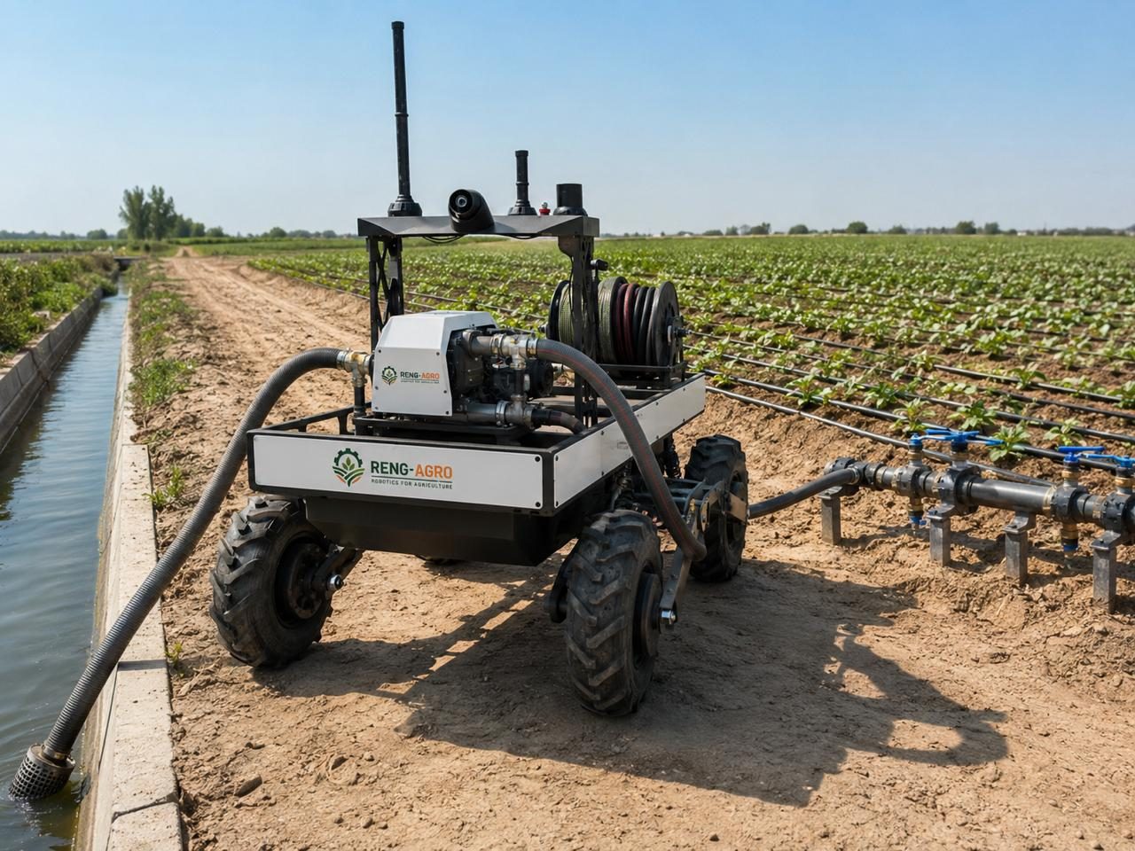 C35 IRRIGATION — Подключение к оросительной сети.